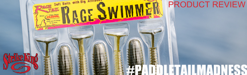 Strike King Rage Swimmer Paddletail Swimbait Product Review